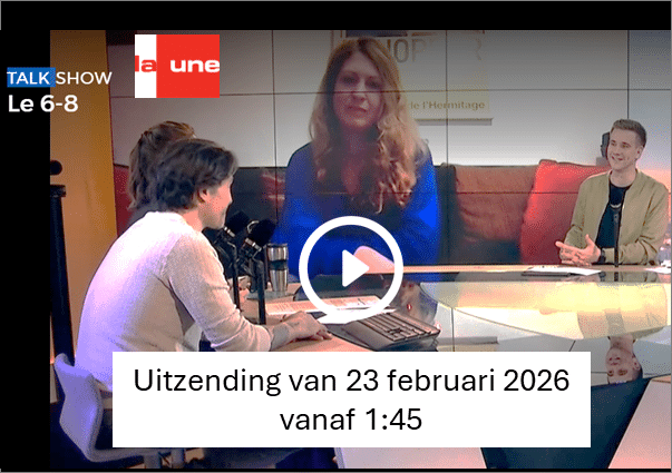 Video van La Une van 23 februari 2026